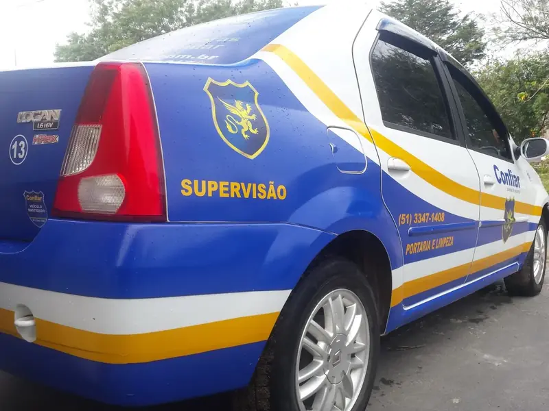 Viatura de supervisão da Confiar